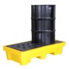 双桶型防泄漏托盘 具有良好的耐酸碱腐蚀的材质 可户外使用
