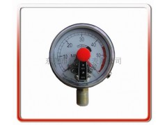 供应泡沫机用电接点压力表、耐震电接点压力表