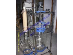 武汉玻璃反应釜，提纯反应釜，双层玻璃反应釜