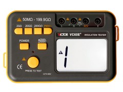 胜利VC60E+缘电阻测试仪
