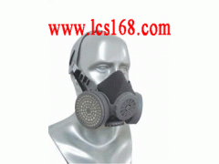双盒半面罩防毒面具 四氯化碳三氯甲烷溴甲烷防毒面具