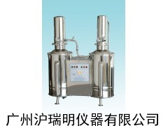 不锈钢电热重蒸馏水器DZ5C,上海三申DZ5C