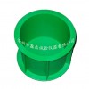 绿色优质砼抗渗试模175X185X150，混凝土抗渗试模