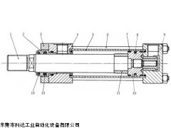 CH2HFZ40B-50,SMC液压缸杆侧正方形法兰型