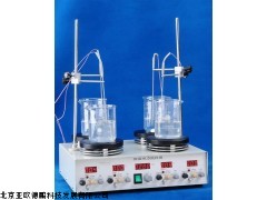 DP-1S四工位数显恒温磁力搅拌器,北京四工位磁力搅拌器