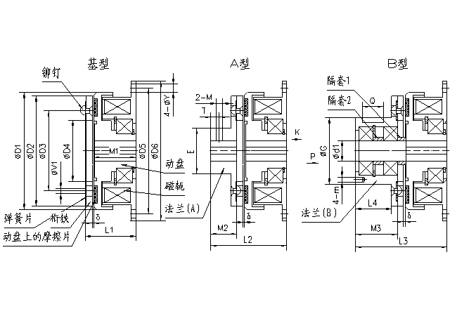 dld6100电磁离合器