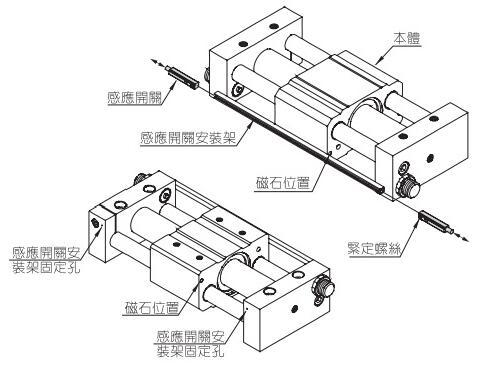 rmtl20800sa无杆气缸