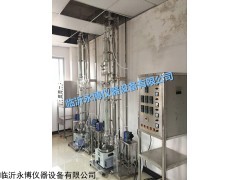 南京无锡实验室玻璃精馏装置玻璃精馏设备精馏塔配件